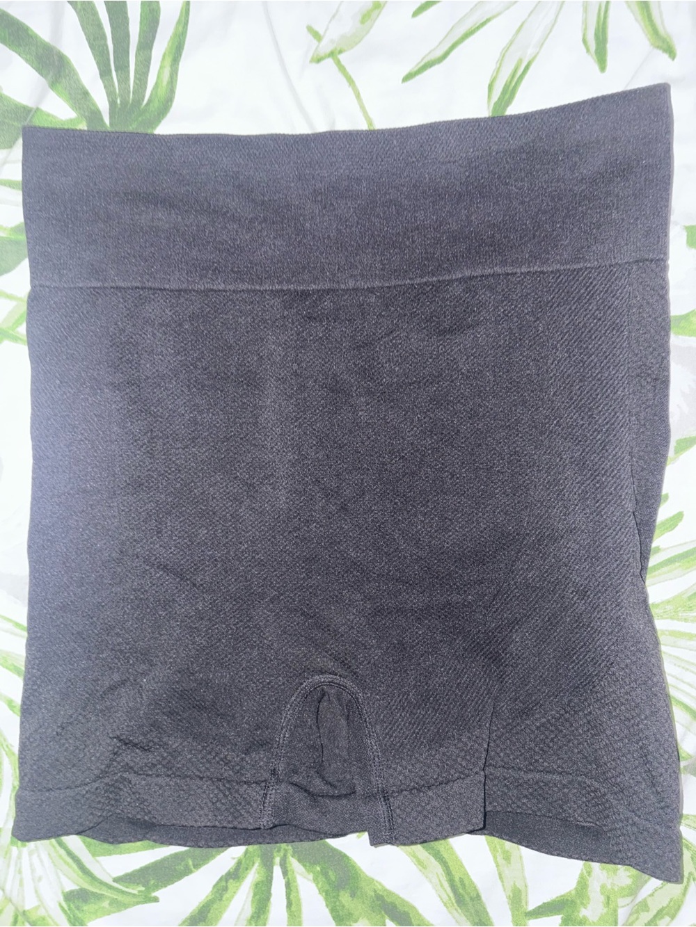 Black Knit Shapewear Shorts